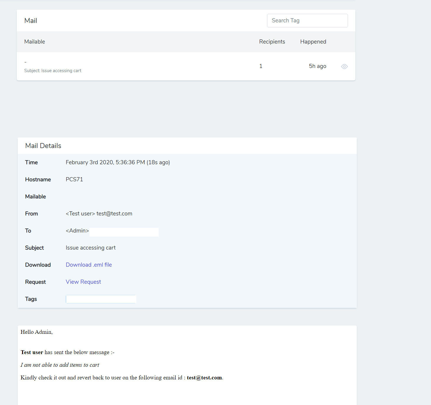 Mail